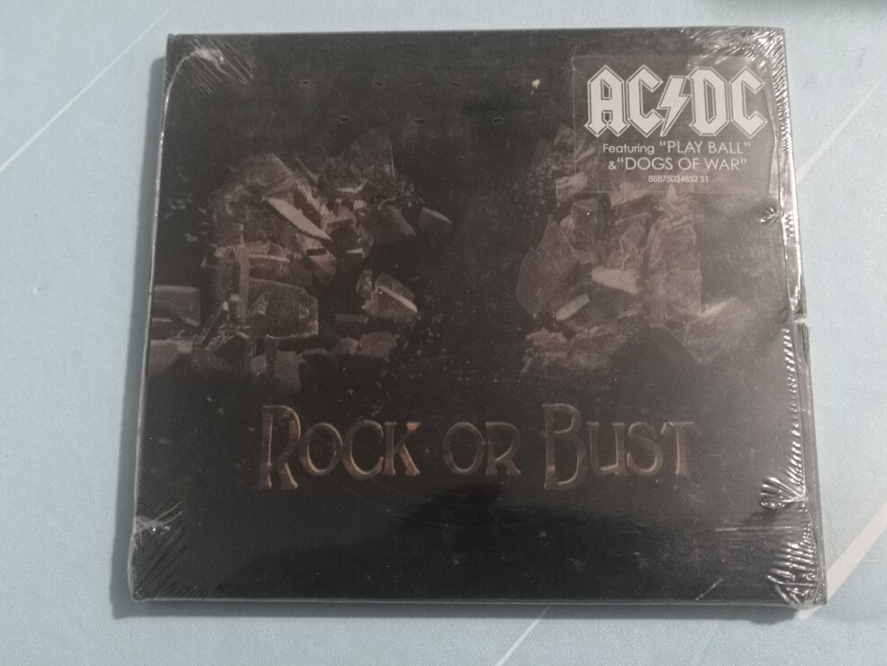 Американский нераспечатанный рок-альбом AC/DC hard rock micro mouth Изображение 1