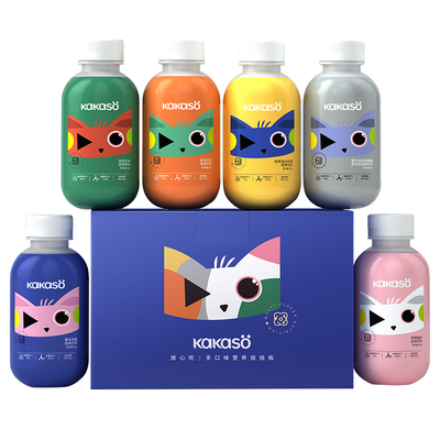 咔咔寿代餐奶昔饱腹食品奶茶味低脱脂营养代餐粉早餐控卡热量即食