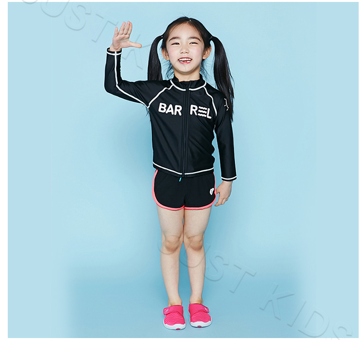 BARREL Hàn Quốc nhập khẩu quần trẻ em serin mỏng cho bé gái đi biển có thể xuống quần tốc độ nước upf50 quần đi biển sắc màu