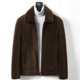 ລະດູໜາວໃໝ່ Haining sheep sheared fur coat double-sided grain wool jacket coat lapel thickened to keep warm