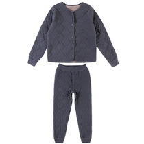 Junior high school students school uniform artifact boy fat boys warm silk cotton coat with extra fat and enlarged lining for female primary school students winter inner wear