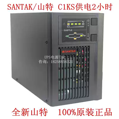 UPS uninterruptible power supply SANTAK mountain C1KS 1KVA 800W power supply 2 hours online
