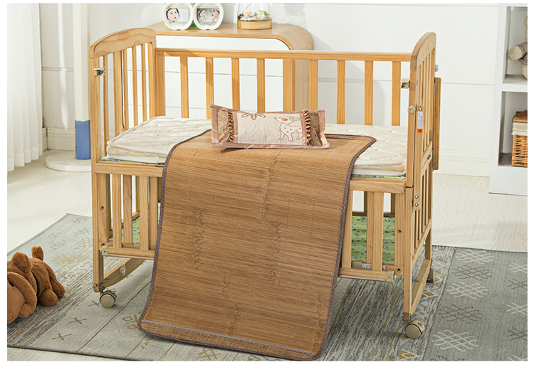 Kindergarten table baby cot cold nap children cool childhood custom splicing bed 88168 bamboo mat 1206050