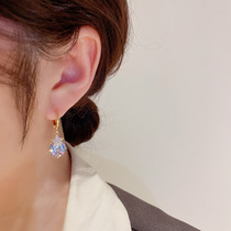 outlets retreat the good bull cargo picked up 18K star water drilling earbutton female personality ultra-flash earrings