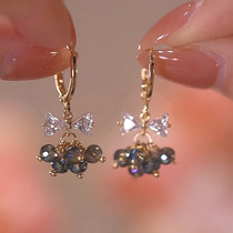 Outlets withdraw good bulls pick up delicate butterfly crystal earbutton with luxury personality ear