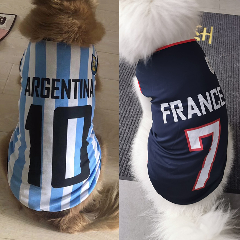 Large dog clothes summer clothing large canine thin gold wool Labrador Moyer Haschic Alaska vest