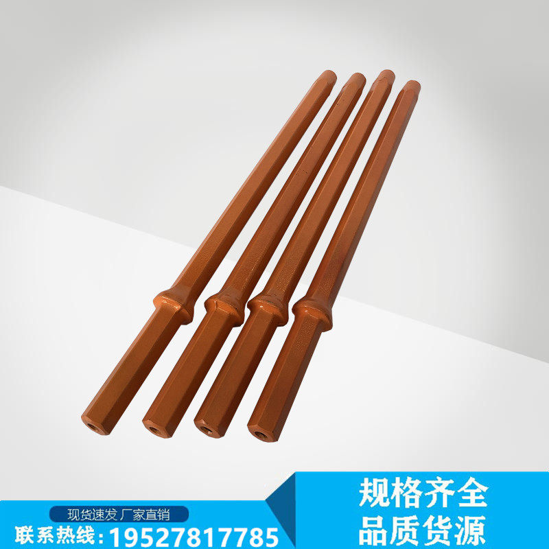 The length of brazing rod for drilling rod b22 wind drill rod is customized