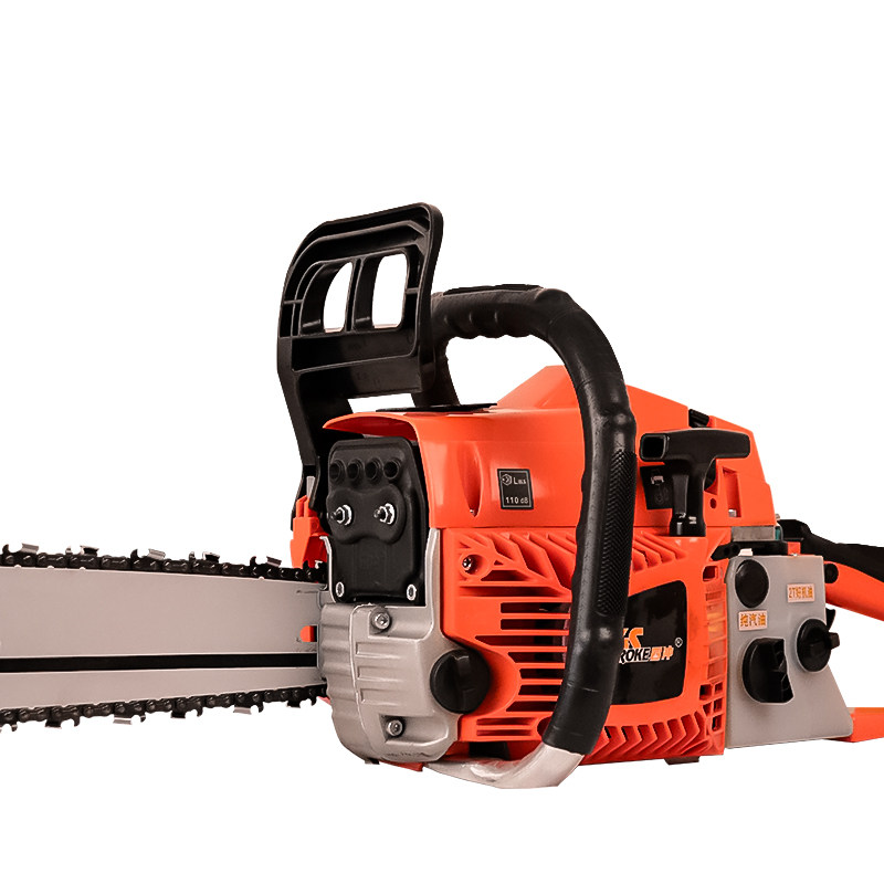 Four-stroke chain saw plus pure gasoline 9118 gasoline saw 18 inch 20 inch household saw logging saw high-power chain saw