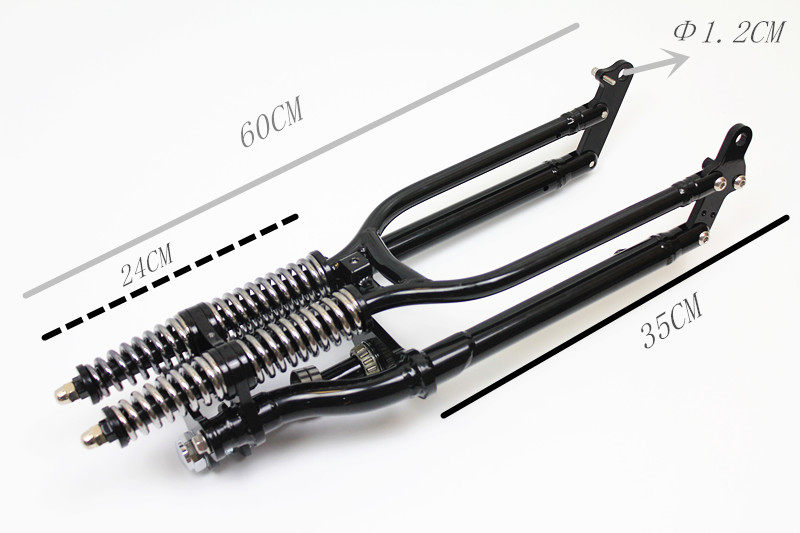 Golden City MONKEY Monkey Mini Locomotive Retrofit Spring Head Front Fork Old Car Retrofit Shock Absorber