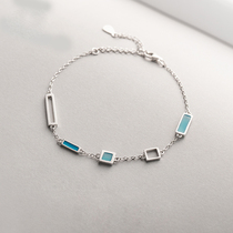 Flower Bud Sky Bracelet female pure silver Simple Personality Small Qingyu Student Gifts Bracelet Bracelet