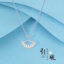 Flower Bud original wind necklace 2021 new female national wind light luxury temperament neck chain does not fade choker pendant