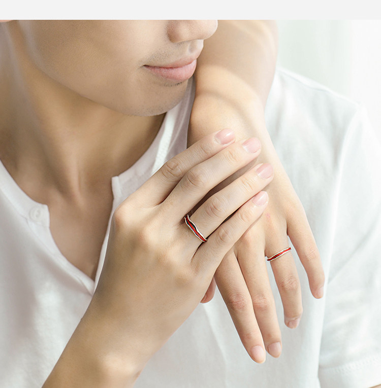 Bague mixte en Argenterie - Ref 3088771 Image 18