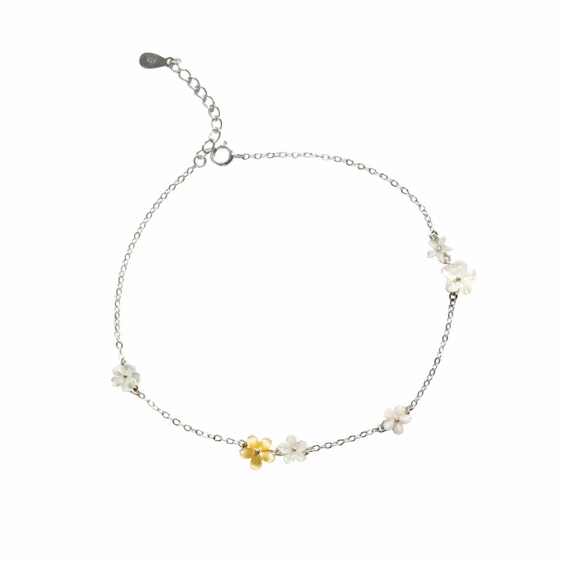 Bracelet de cheville Femme en Argenterie - Ref 3104148 Image 5