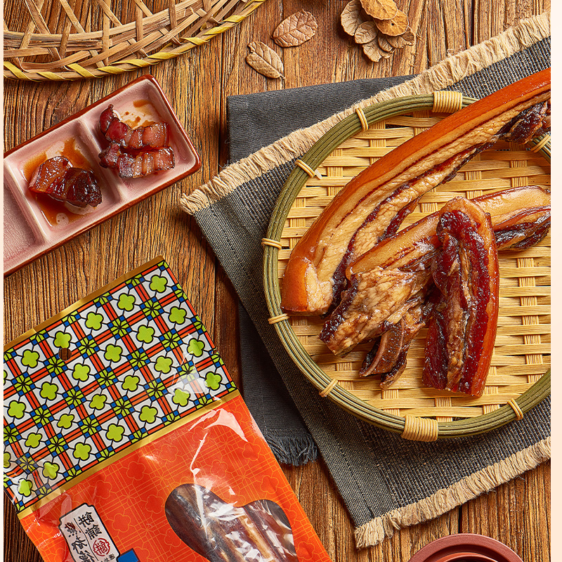Diandude Cantonese-style bacon Guangdong specialty claypot rice special authentic cured meat 400g Guangzhou hand letter