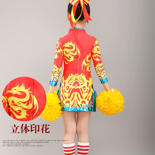 Детское спортивное ципао подходит для мужчин и женщин, костюм, китайский стиль, для подиума