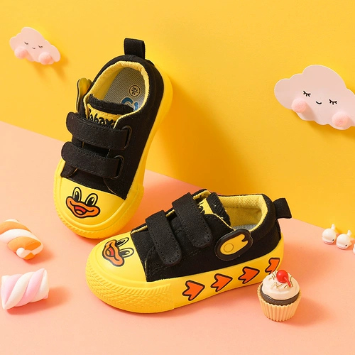 芭芭鸭 Детские туфли для раннего возраста, кроссовки для мальчиков, спортивная обувь, 1-3 лет, мягкая подошва