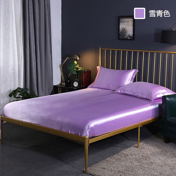 Mùa xuân và mùa hè giường lụa tơ tằm Simmons trải giường bọc nệm giường lụa đặt đôi băng lụa - Trang bị Covers Ga phủ giường