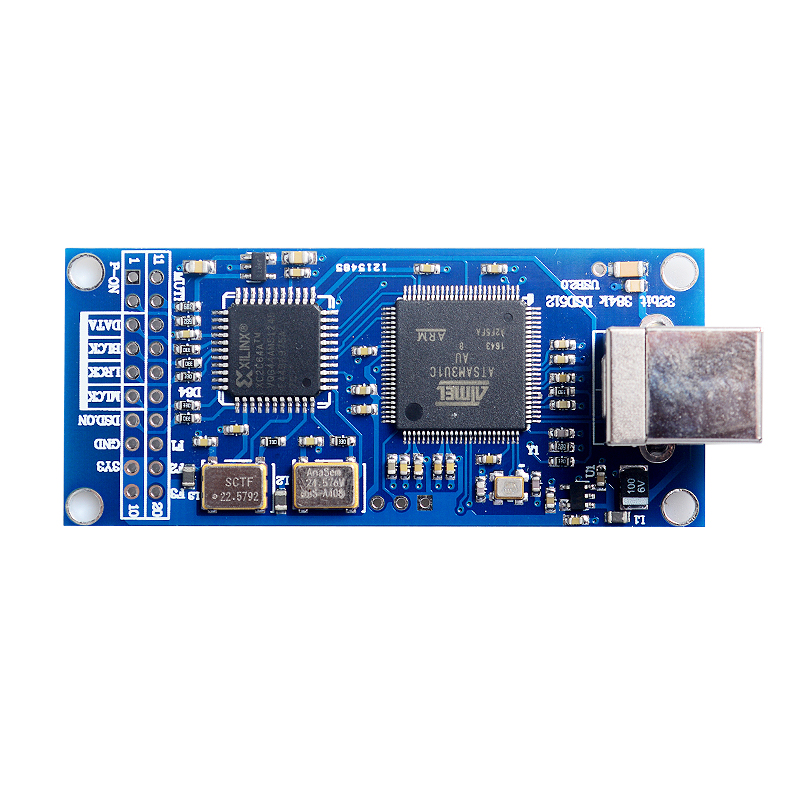 usb iis digital interface to support dsd51232b 384K ATSAM3U1C ATSAM3U1C XC2C64A