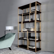 Drawing Brass Bookshelves Shelve Shelves Wine Shelf Decorative Shelf Bookcase Ornament Show Shelf Composition Bookshelves Landing Bookshelves