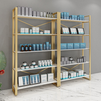 Nordic Ins Wind Iron Art Shelf Partition Beauty Yard Ground Shelf Subnet Red Medecal Shop Cosmetics Show Shelf