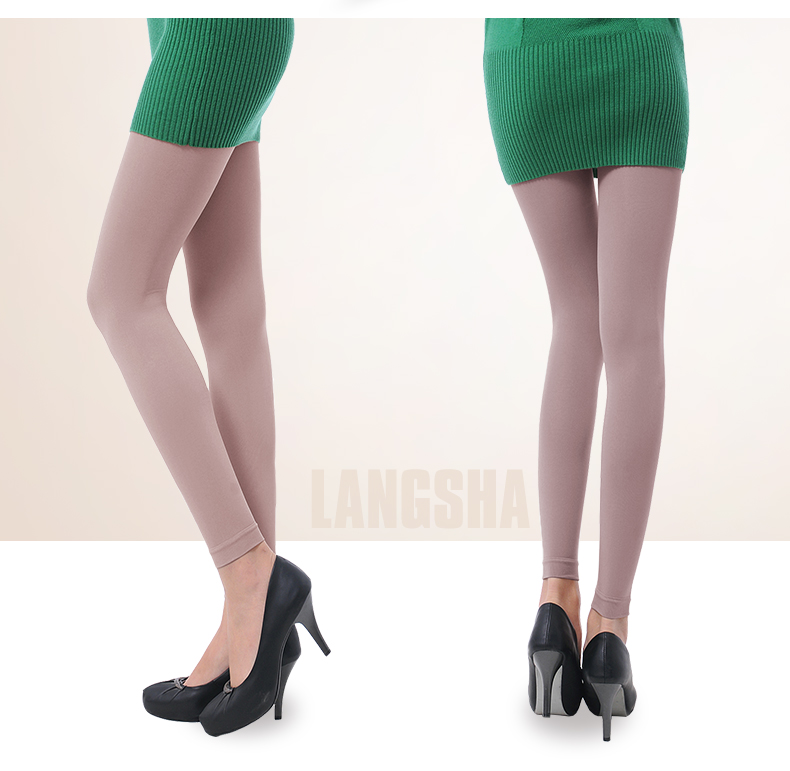 Mùa xuân và mùa hè phần mỏng lụa pantyhose chống móc lụa màu đen duy nhất da chín quần bước xà cạp xà cạp phụ nữ vớ