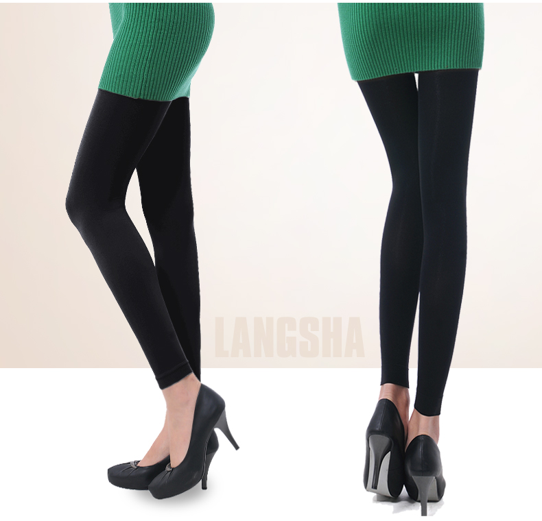 Mùa xuân và mùa hè phần mỏng lụa pantyhose chống móc lụa màu đen duy nhất da chín quần bước xà cạp xà cạp phụ nữ vớ tất quần nữ sinh