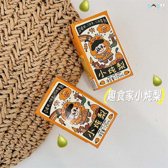 Fun Food Kleines Birnenkompott für Kinder, Freizeitgetränk, Fruchtsaft