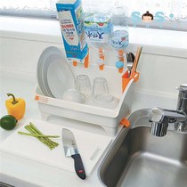 SOSO Global] Japan INOMATA Multifunctional Drain Rack Kitchen Household Tableware Drying Rack Set