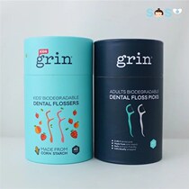 SOSO Global] New Zealand Grin geran children adult degradable environmentally friendly dental floss stick ultra-fine cleaning