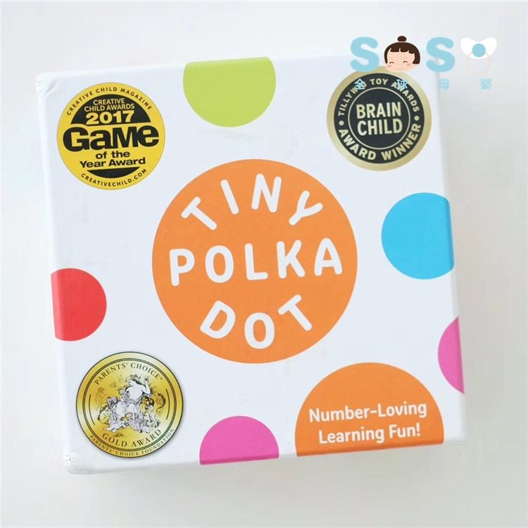 SOSO Global] American MathForLove TinyPolkaDot Mathematical Thinking Game Children's Puzzle