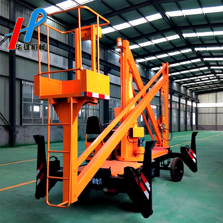 定做曲臂式升降機折臂式升降臺液壓高空作業(yè)車自行走式升降平臺示例圖11
