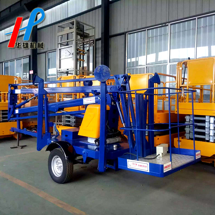 定做曲臂式升降機折臂式升降臺液壓高空作業(yè)車自行走式升降平臺示例圖12