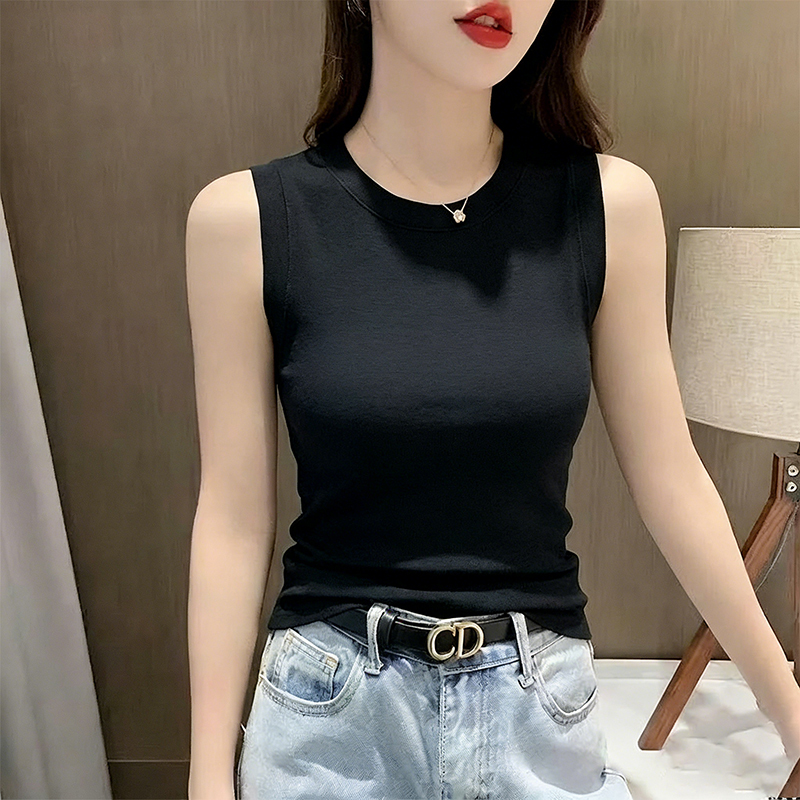 2026 New Modal Sleeveless Round Neck Slim-Fit Vest for Women, Inner Wear Round Neck Sleeveless Top That Covers Side Breasts for Women 2026 New Modal Sleeveless Round Neck Slim-Fit Vest for Women, Inner Wear Round Neck Sleeveless Top That Covers Side Breasts for Women