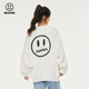 BEASTER ghost face trend foaming little devil printed sweater couple autumn new casual neck sweater