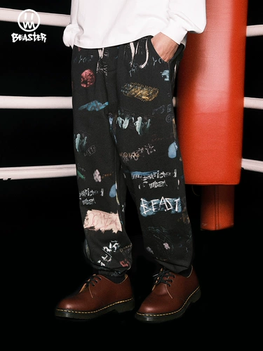 [Чен Хейи Объединенное имя] Бестер Бестер Литтл Долина Букет сладкие брюки мужчина тяжелые американские брюки на главных улицах