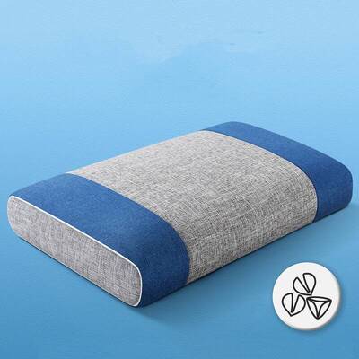 功臣猫棉麻荞麦枕成人护颈椎助睡眠荞麦皮草本睡觉专用支撑枕头