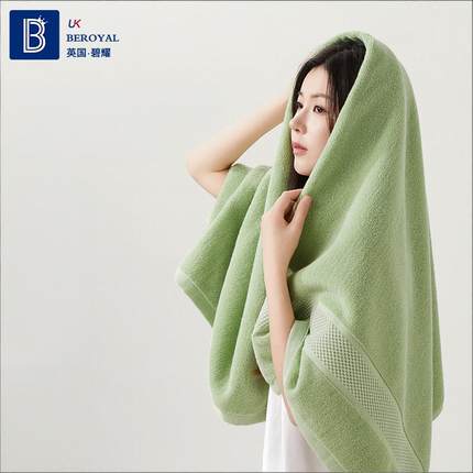 浴巾2025新款全棉100%加厚高级家用纯棉吸水不掉毛大人洗澡大毛巾