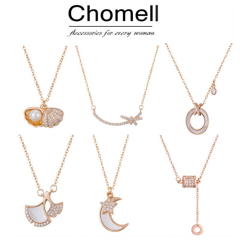 【七夕送女友】新加坡项链925银锁骨链女潮气质设计感生日礼物AK