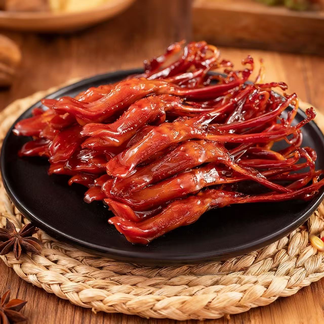 藤桥牌温州风味老字号特产鸭舌头酱香卤味肉类熟食美味小吃真空装