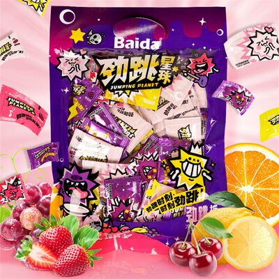 【100g】②百达劲跳星球跳糖解馋零食跳跳糖休闲奖励糖果
