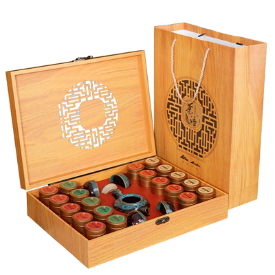 春节送礼高档茶叶礼盒装铁观音大红袍金骏眉浓香小种红茶叶送长辈