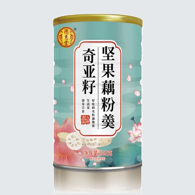 1月新货500g奇亚籽坚果藕粉羹营养早餐代餐