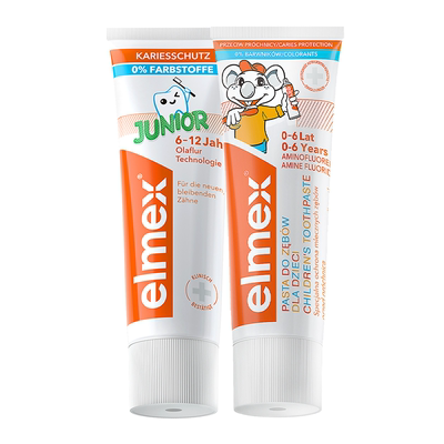 elmex艾美适奥拉氟儿童牙膏防蛀