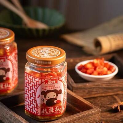 【龙共】爽口开胃酱菜脆辣椒210g