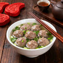 潮汕正宗手打牛肉丸牛筋丸2斤