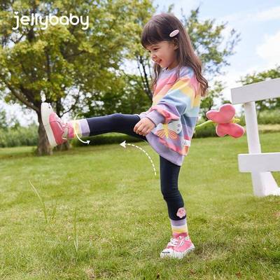 女童卫衣套装早秋薄绒两件套