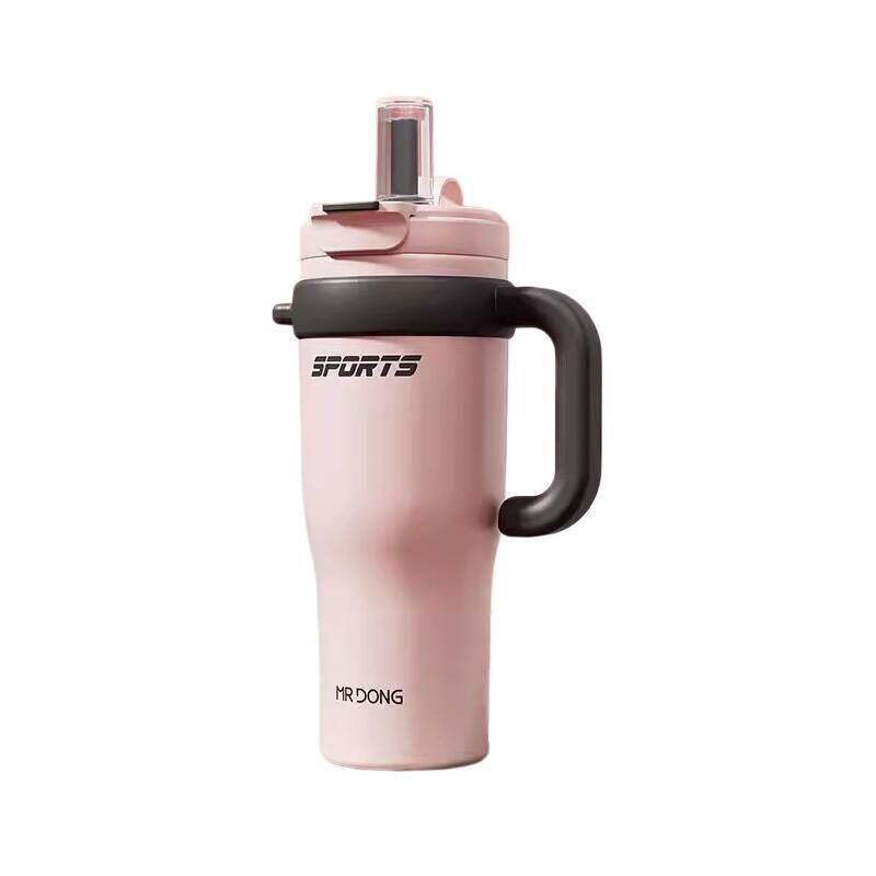 巨无霸保温杯大容量吸管水杯女生高颜值新款冰霸杯办公室礼物杯子