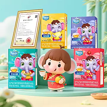 慧恩清清宝金银花菊花晶宝宝固体饮料下火