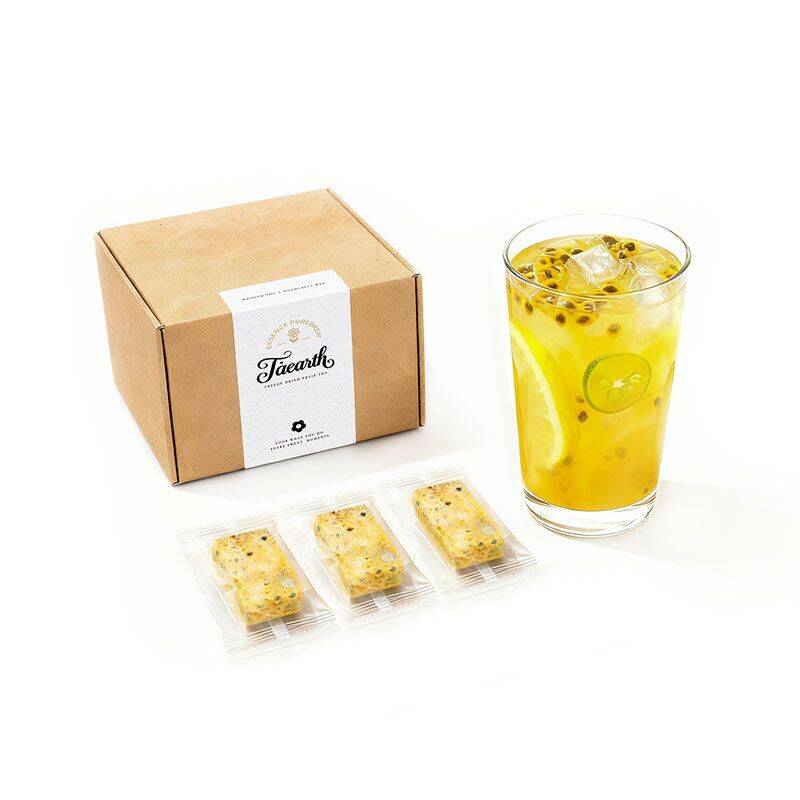 憨哈熊 冻干果茶块 遇水即溶 独立包装办公室旅行3杯装水果茶