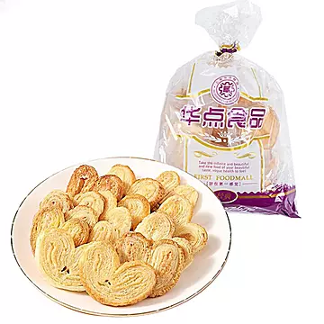 华点上海特产蝴蝶酥老糕点零食300g